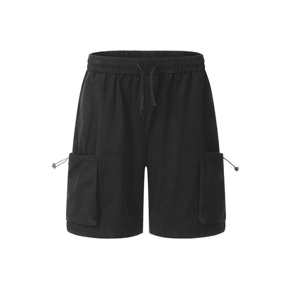 Men Shorts Large Workwear with Pocket Shorts Loose Breathable