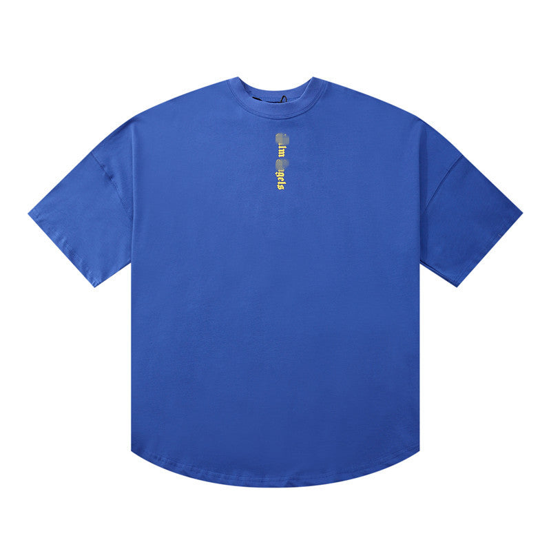 Palm Angle T Shirts Candy Color Half Sleeve Shirt