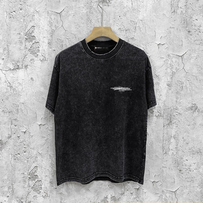 Purple Brand Distressed T Shirts Short Sleeve