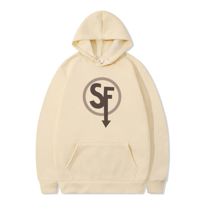 Sally Face Hoodie Classic Logo Brushed Hoody Leisure Sports