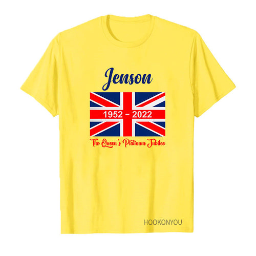 Inspired by Queen's Platinum Jubilee 2022 Elizabeth 70 Years T-shirt Logo Printing
