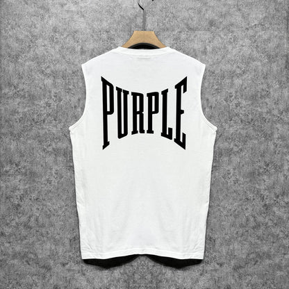 Purple Brand Tank T Shirts Sleeveless T-shirt Vest