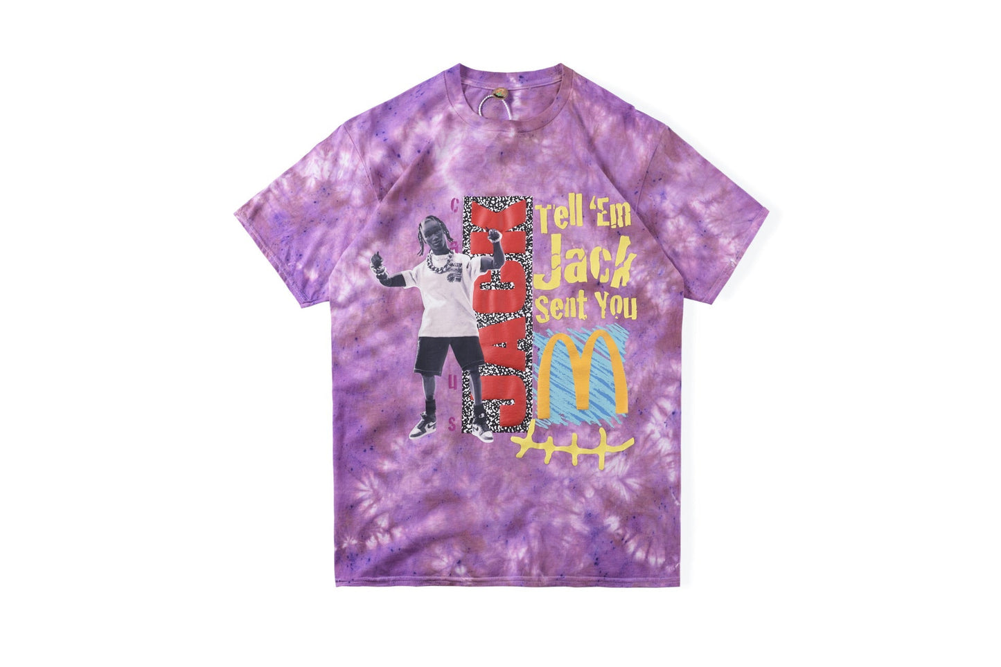 Cpfm T Shirt Tie-Dye Men's and Women's Short-Sleeved T-shirt