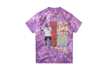 Cpfm T Shirt Tie-Dye Men's and Women's Short-Sleeved T-shirt