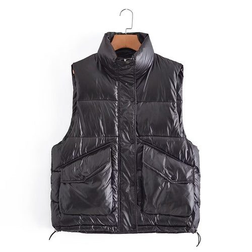 Women Cotton Coat Fashion Casual Versatile Vest