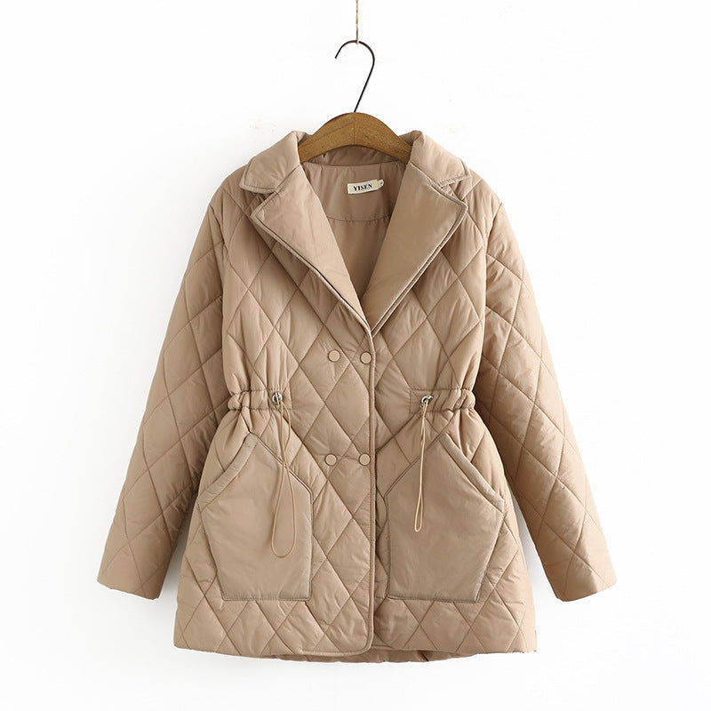 Women Cotton Coat plus Size Lightweight Fall Winter Coat