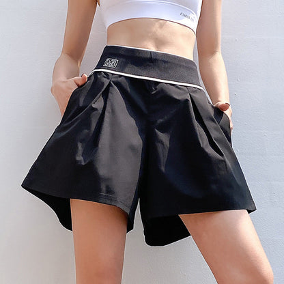 Women Yoga Sports Shorts Loose Track Pants Yoga Shorts