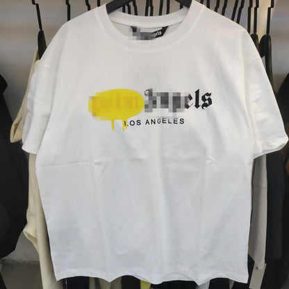 Palm Angle T Shirts Angel Graffiti Loose Short Sleeve