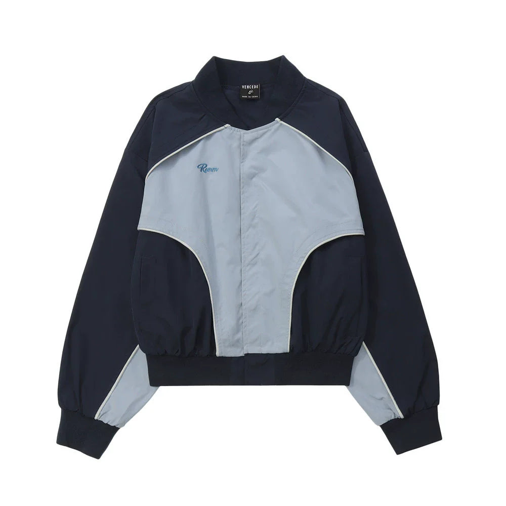 Men Jacket Coat Sports Loose Casual Baseball Uniform