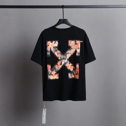 Ow T Shirts Arrow Male and Female Trendy Brand Short Sleeve