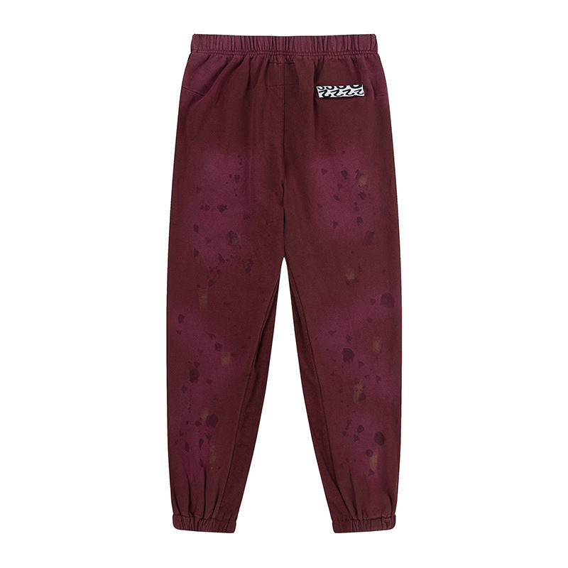 RRR123 Pants Distressed Drawstring Trousers