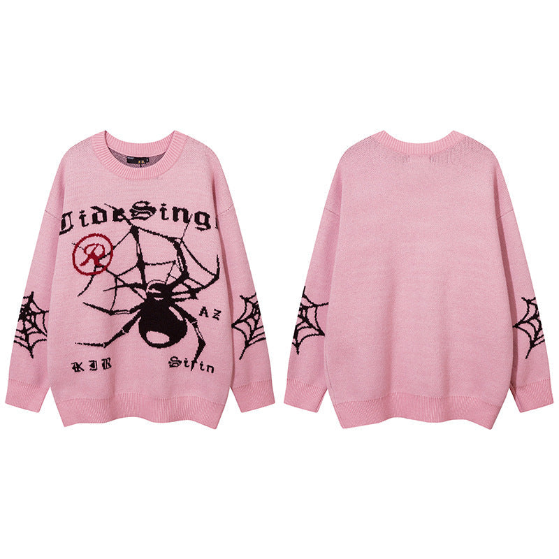 Women Sweater Retro Soft Sweater Sweet Cool Style