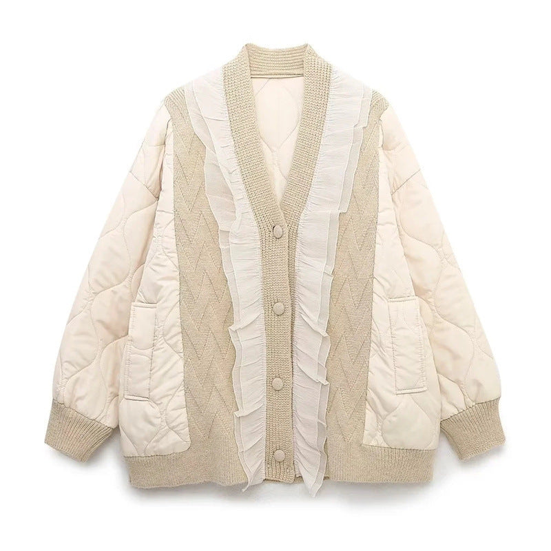 Women Cotton Coat Loose All-Matching Lazy Style plus Size