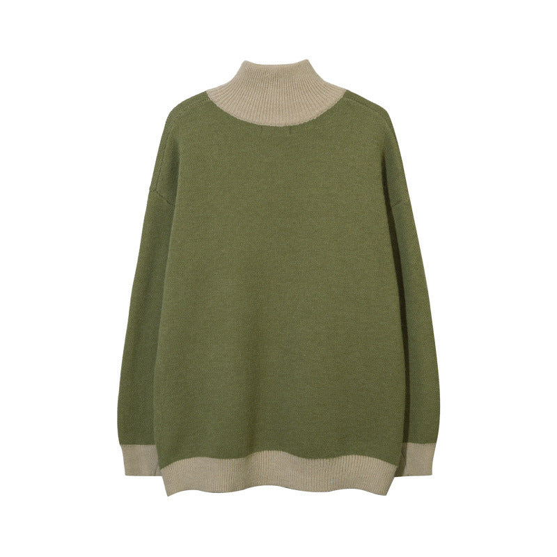 Women Sweater Vintage Sweater College Style Sweater