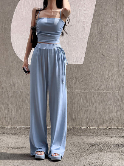 Women Vest Suspenders Suspenders Trousers Two-Piece Fashion Sexy