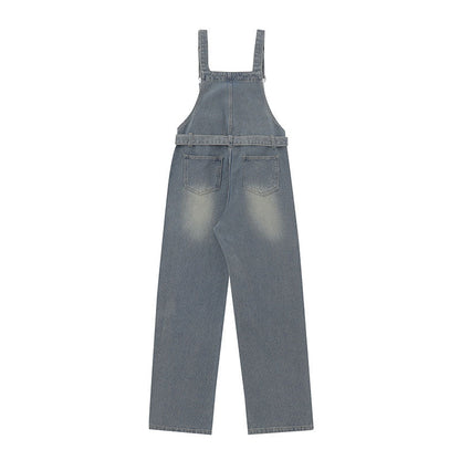 Cargo Pants Retro Overalls Jumpsuit