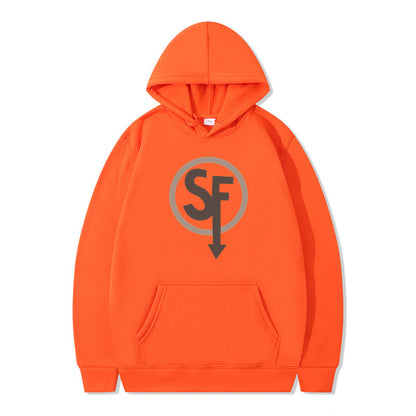 Sally Face Hoodie Classic Logo Brushed Hoody Leisure Sports