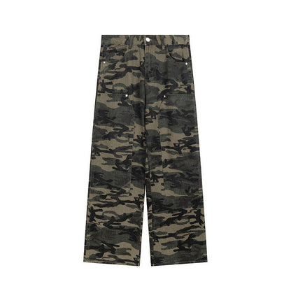 Cargo Pants Retro Retro Hip Hop Camouflage Cityboy