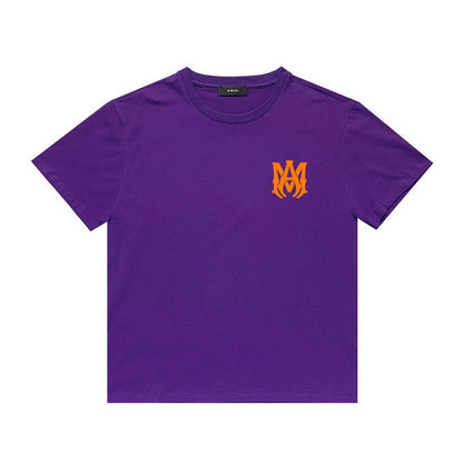 Amiri T Shirt Letter Print Casual round Neck Short Sleeve T-shirt