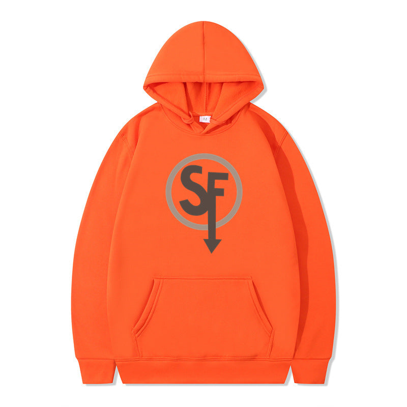Sally Face Hoodie Classic Logo Brushed Hoody Leisure Sports