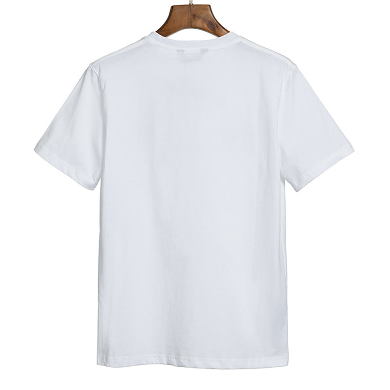Palm Angle T Shirts Angel Graffiti Loose Short Sleeve