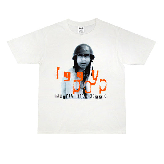 Rock Star T Shirt Punk Music Godfather Iggy Pop Iki Pop Printed Loose T-shirt Cotton Short Sleeve Men and Women