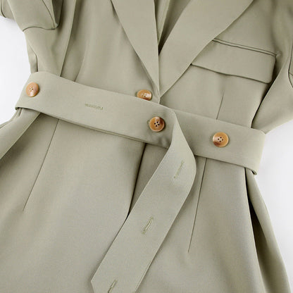 Women Trench Coat Autumn and Winter Suit Loose Casual Jacket