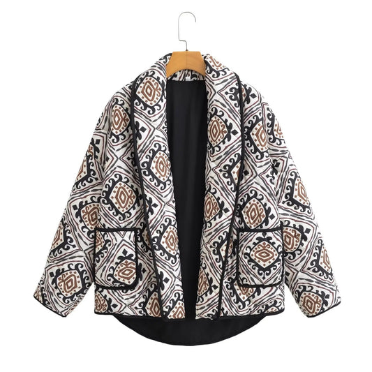 Women Cotton Coat Fashion Baggy Coat
