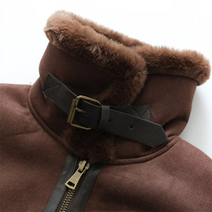 Women Cotton Coat Lamb Wool Loose Thick
