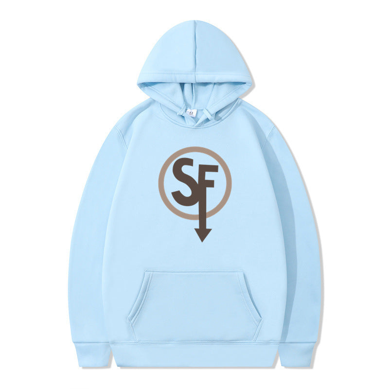 Sally Face Hoodie Classic Logo Brushed Hoody Leisure Sports