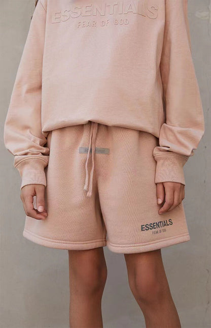 Fear of God Essentials Kids 1977 Shorts Reflective Sign Shorts Casual Pants