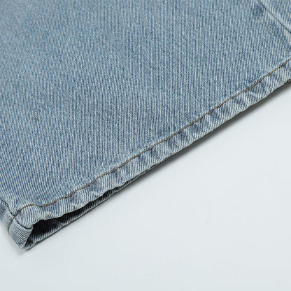Men Jeans Patch Loose