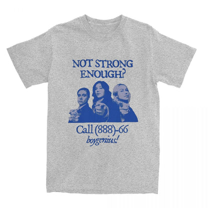 Men Women Not Strong Enough Boygenius T Shirts