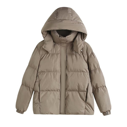 Women Cotton Coat Casual Removable Padded Jacket