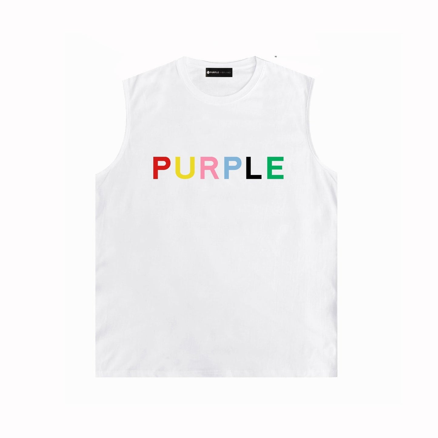 Purple Brand Tank T Shirts Sleeveless T-shirt Vest