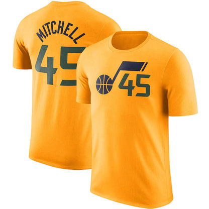 NBA T-Shirts NBA Jersey T-Shirt Jazz Basketball Jacket Short Sleeve Loose
