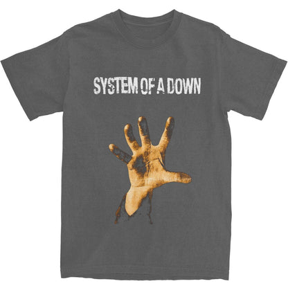 Men Women's System Of A Down Shirt Apparel Heavy Metal Band