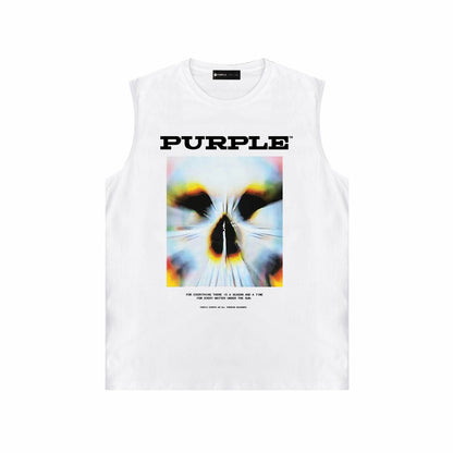 Purple Brand Tank T Shirts Sleeveless T-shirt Vest