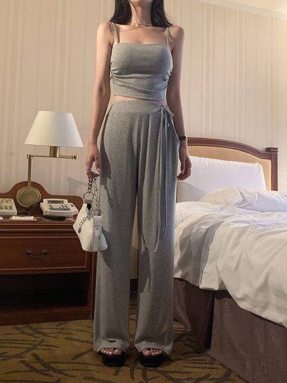 Women Vest Suspenders Suspenders Trousers Two-Piece Fashion Sexy
