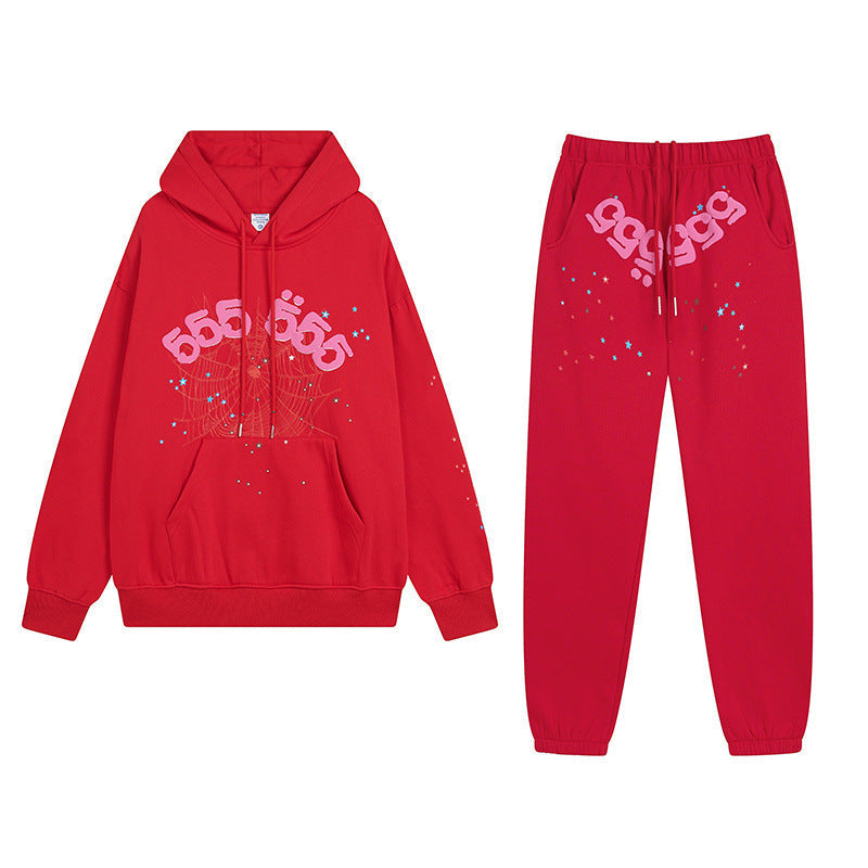 Sp5der Hoodie & Sweatpants 2 Piece Set