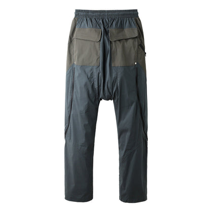 Cargo Pants Stitching Cool Overalls