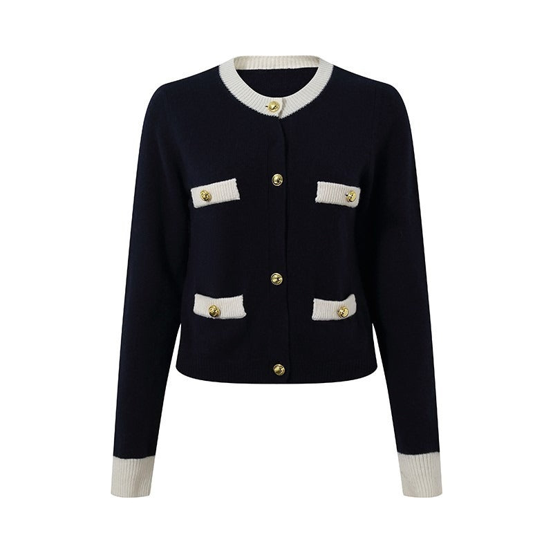 Women Knitted Cardigan Vintage Knitted Cardigan Jacket Autumn Sweater