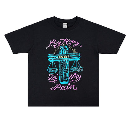 Rock Star T Shirt PTP Band Pay Money to My Pain Personalized Printed Loose Version T-shirt