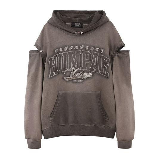 Men Hoodie Retro Couple Hooded Sweater