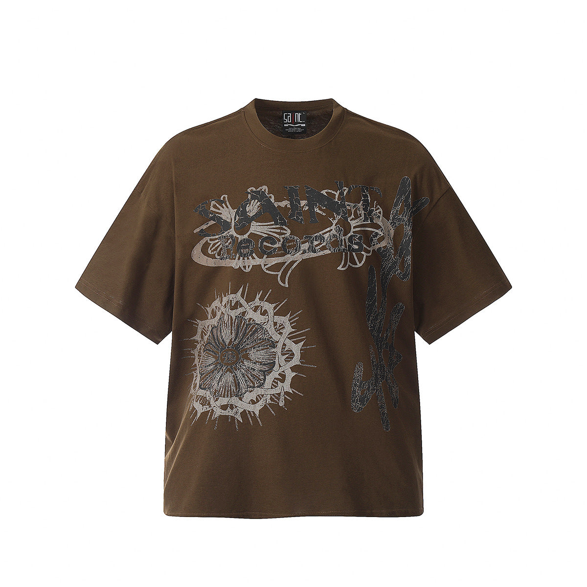 Unisex T-Shirts Saint Michael Vintage Loose T-Shirts