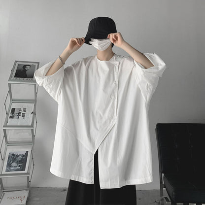 Men Shirts Summer Fashion Loose