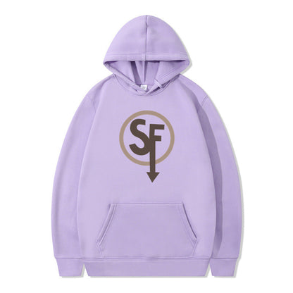 Sally Face Hoodie Classic Logo Brushed Hoody Leisure Sports