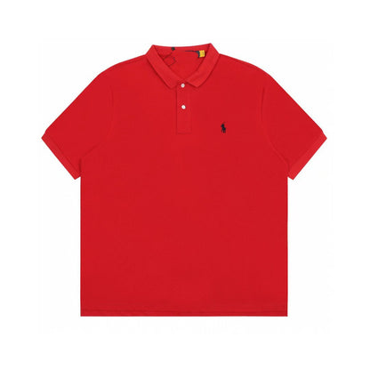 Ralph Lauren POLO shirt RL embroidered lapel POLO loose T-shirt