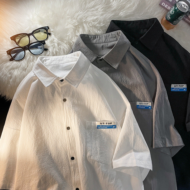 Men's Shirts Linen Summer Coat Fashion