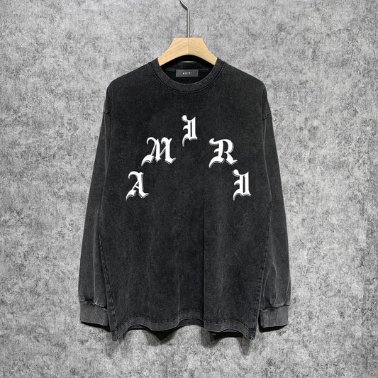 Amiri Long-Sleeve Shirt Vintage Long Sleeve T-shirt